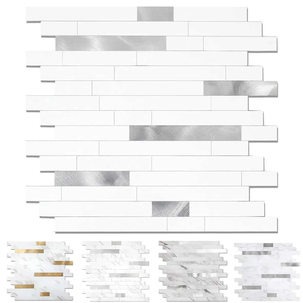 Designer Backsplash in a Weekend